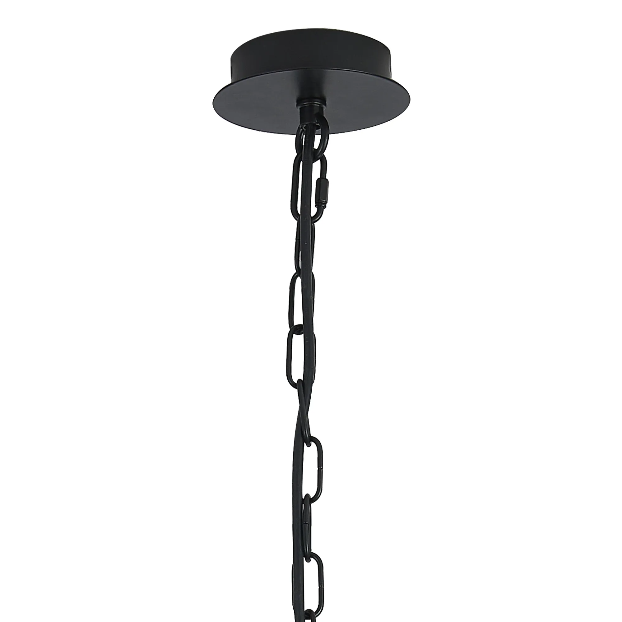 Banyan 45cm 3 Light Pendant Matt Black, Grey DK1031  Deco Banyan MB GR